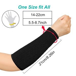 bracetop arm protectors for bruising cut burn heat resistant arm sleeve protectors protective forearm sleeves cooking gardening 2